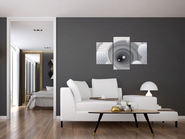 3D apstraktna slika (90x60 cm)