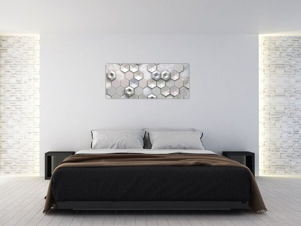3D apstraktna slika (120x50 cm)