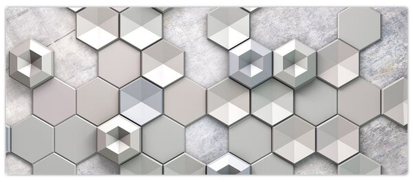 3D apstraktna slika (120x50 cm)