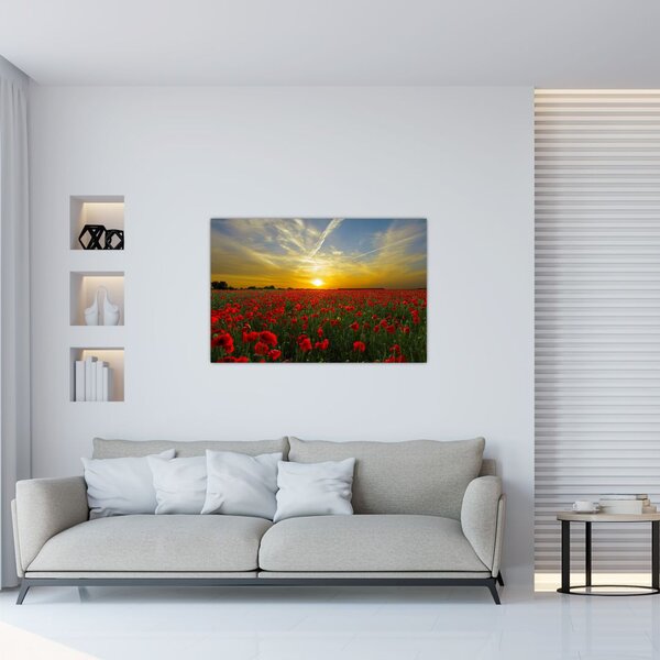 Slika polja maka (90x60 cm)
