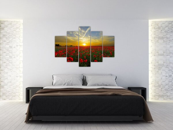 Slika polja maka (150x105 cm)