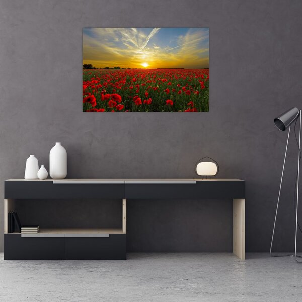 Slika polja maka (90x60 cm)
