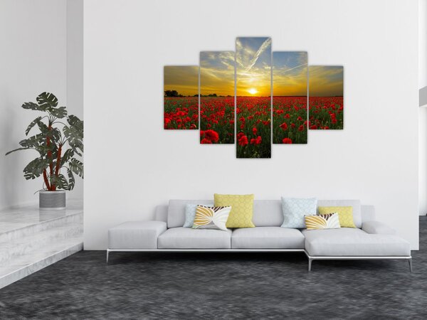 Slika polja maka (150x105 cm)
