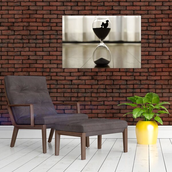Slika pješčanog sata (90x60 cm)