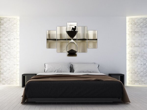 Slika pješčanog sata (150x105 cm)