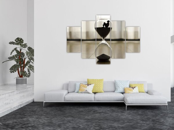 Slika pješčanog sata (150x105 cm)