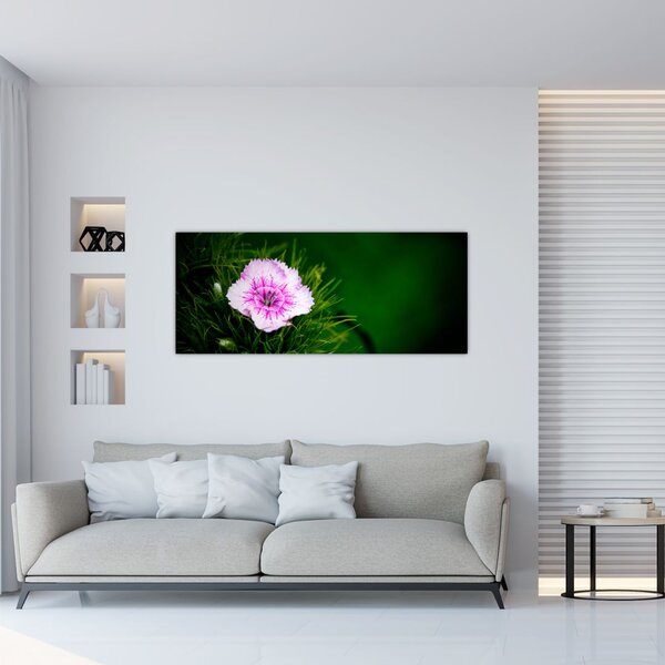 Slika ružičastog cvijeta (120x50 cm)