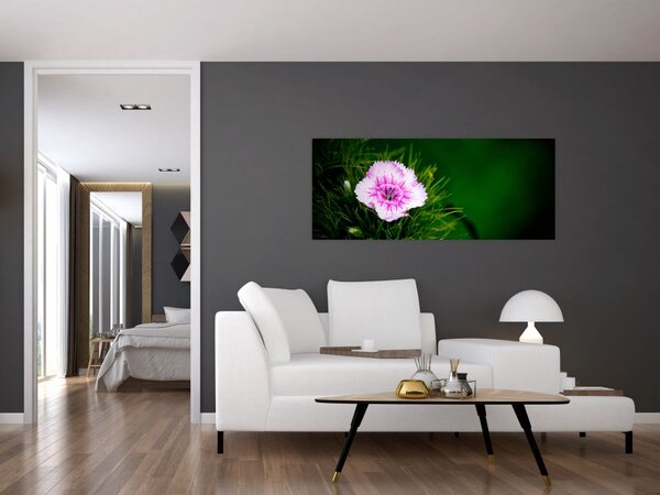 Slika ružičastog cvijeta (120x50 cm)