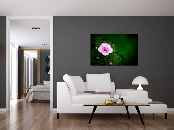 Slika ružičastog cvijeta (90x60 cm)