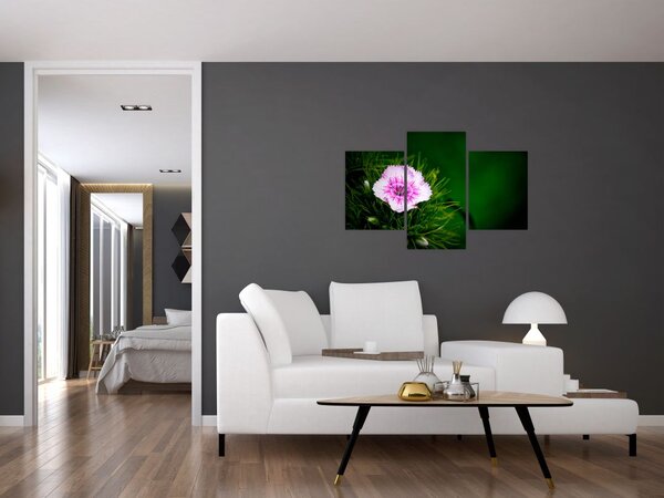 Slika ružičastog cvijeta (90x60 cm)