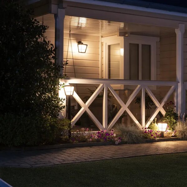 ECONIC PHILIPS HUE pametna LED žarulja and Color Ambiance POST crna 1X15W 24V 8718696170601