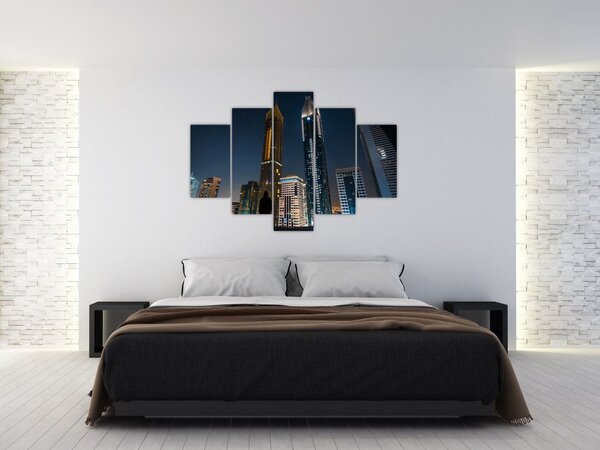 Slika noćnog grada (150x105 cm)