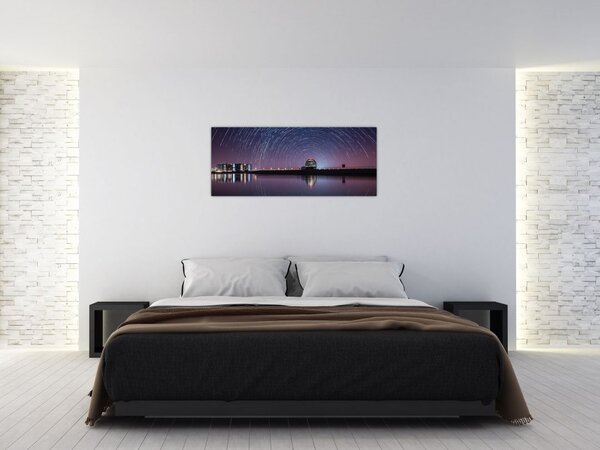 Slika noćnog neba sa zvijezdama (120x50 cm)