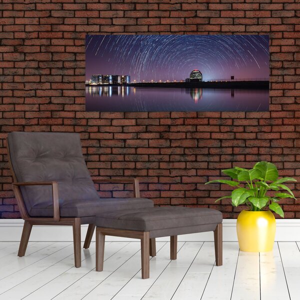Slika noćnog neba sa zvijezdama (120x50 cm)