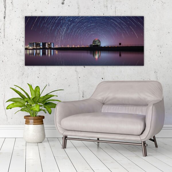 Slika noćnog neba sa zvijezdama (120x50 cm)