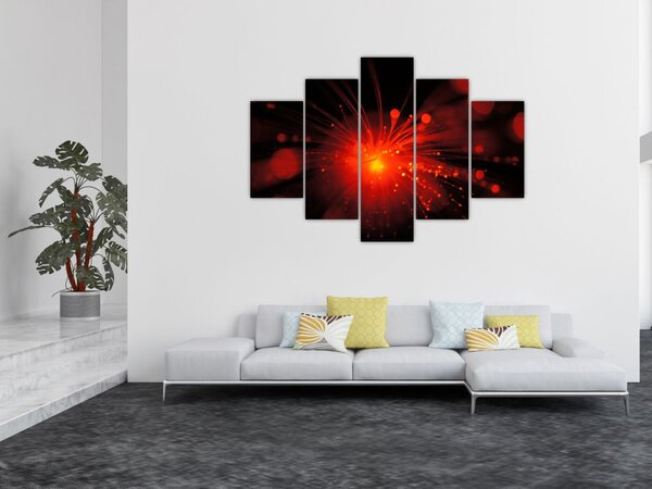 Slika iskrenje apstrakcije (150x105 cm)