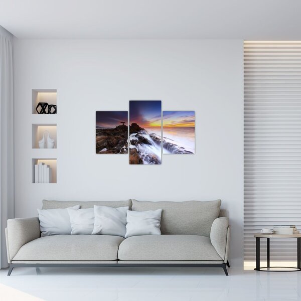 Slika planine u magli (90x60 cm)