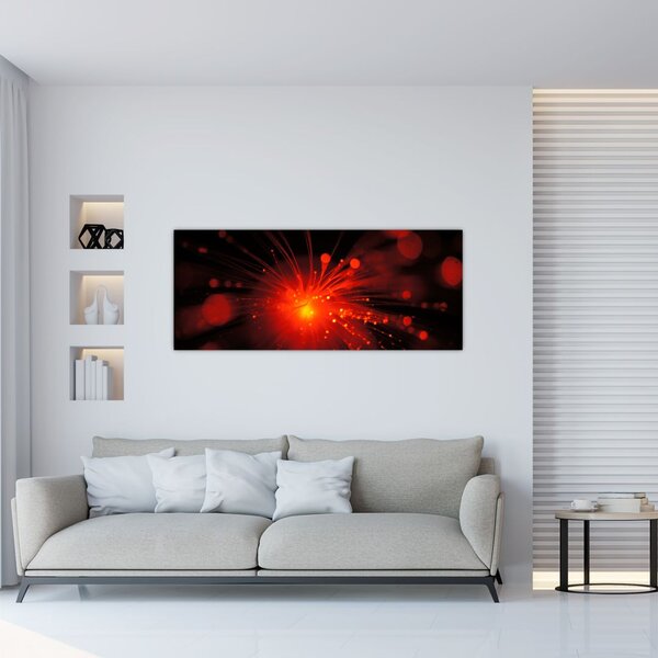 Slika iskrenje apstrakcije (120x50 cm)