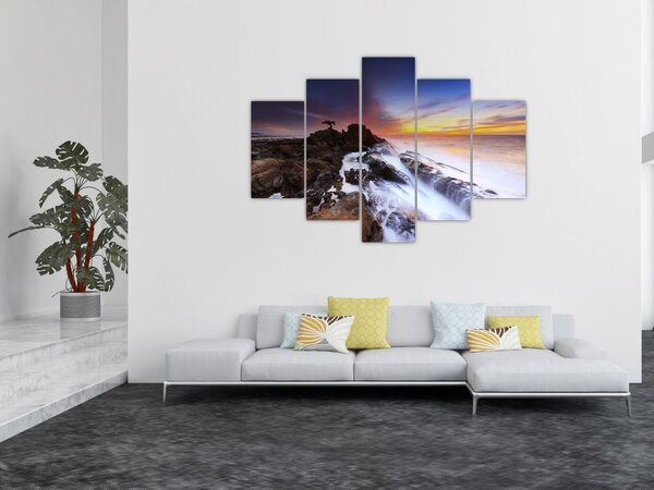 Slika planine u magli (150x105 cm)