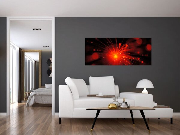 Slika iskrenje apstrakcije (120x50 cm)