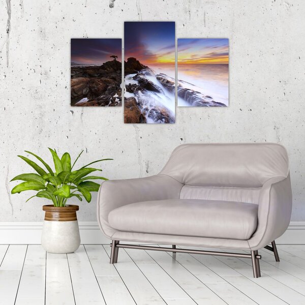 Slika planine u magli (90x60 cm)