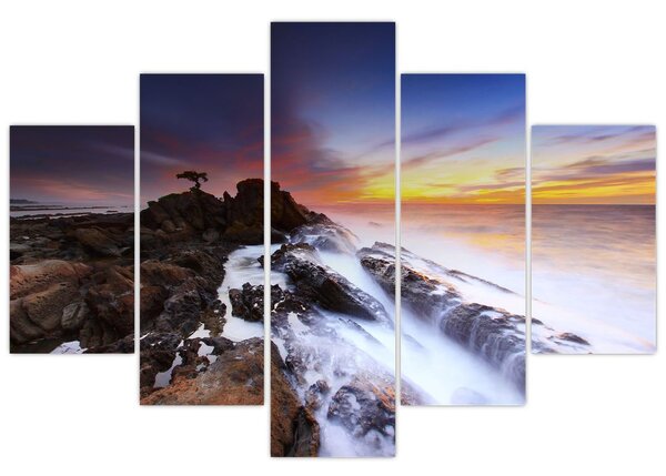 Slika planine u magli (150x105 cm)