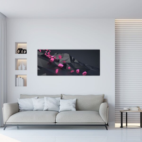 3D apstraktna slika (120x50 cm)