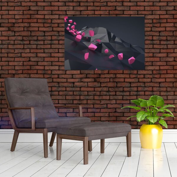 3D apstraktna slika (90x60 cm)