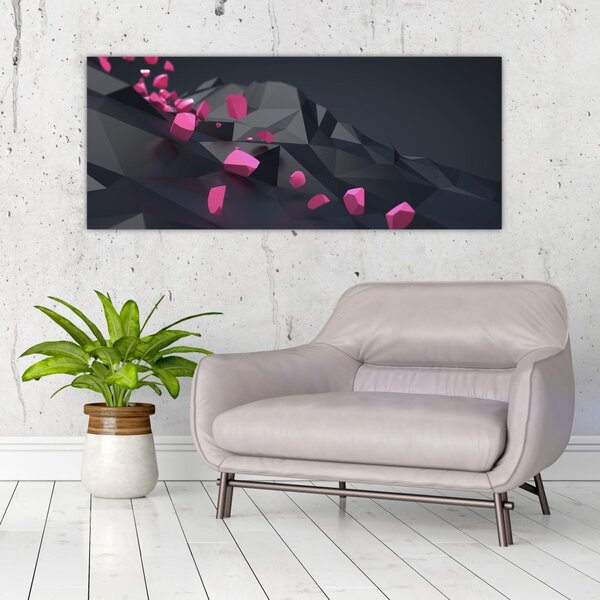 3D apstraktna slika (120x50 cm)