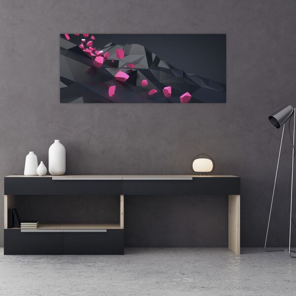 3D apstraktna slika (120x50 cm)
