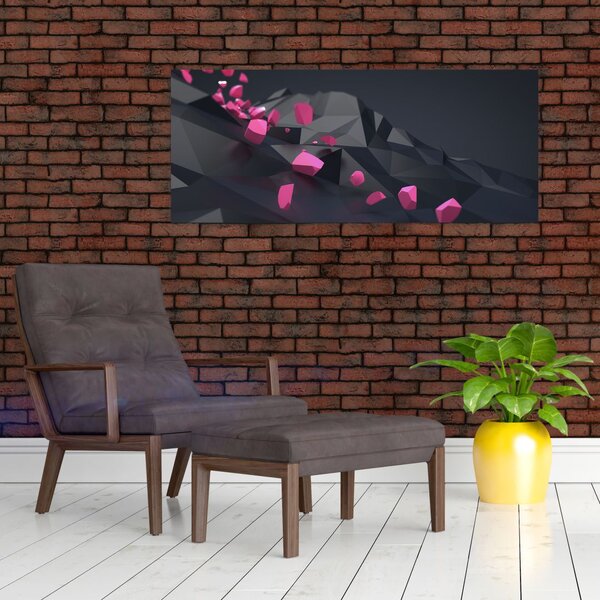 3D apstraktna slika (120x50 cm)