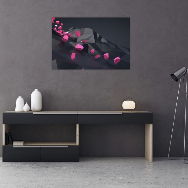 3D apstraktna slika (90x60 cm)