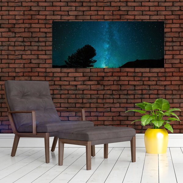Slika noćnog neba sa zvijezdama (120x50 cm)
