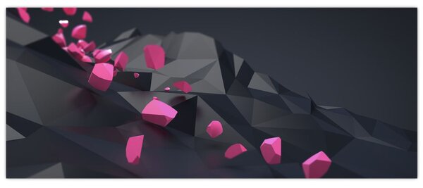 3D apstraktna slika (120x50 cm)