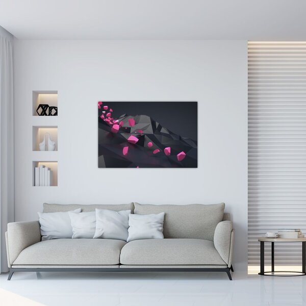 3D apstraktna slika (90x60 cm)