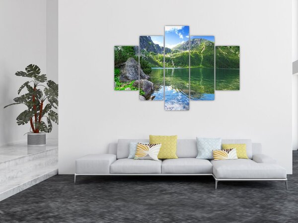 Slika jezera u Tatrama (150x105 cm)