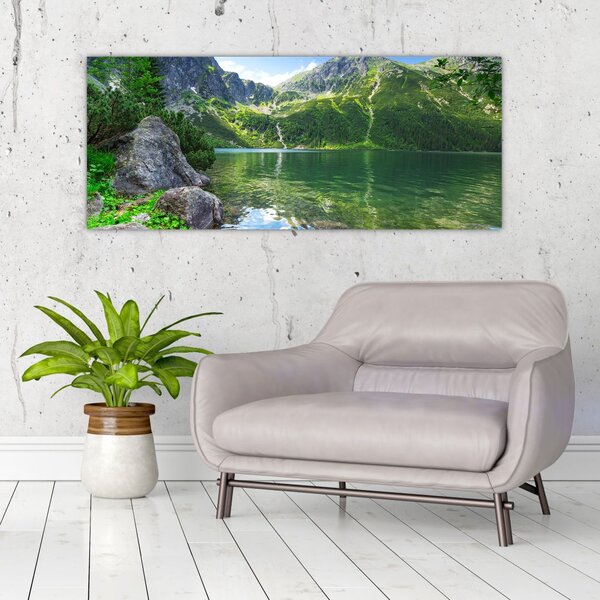 Slika jezera u Tatrama (120x50 cm)