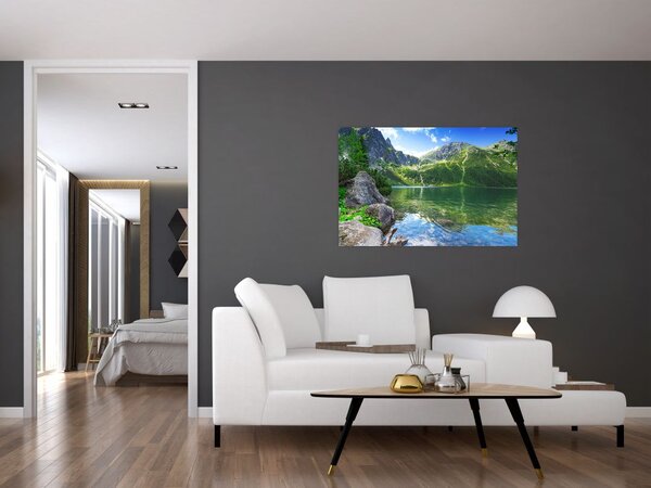 Slika jezera u Tatrama (90x60 cm)
