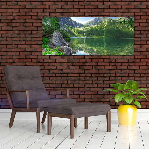 Slika jezera u Tatrama (120x50 cm)