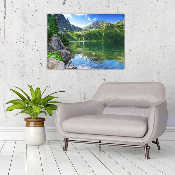 Slika jezera u Tatrama (70x50 cm)