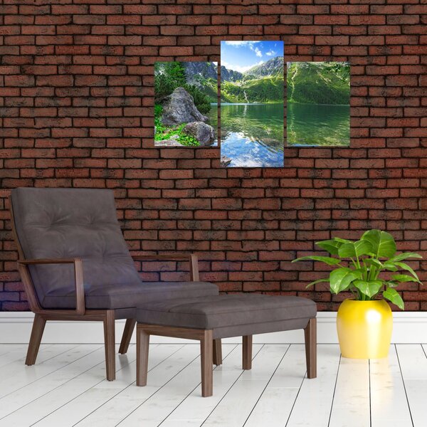 Slika jezera u Tatrama (90x60 cm)
