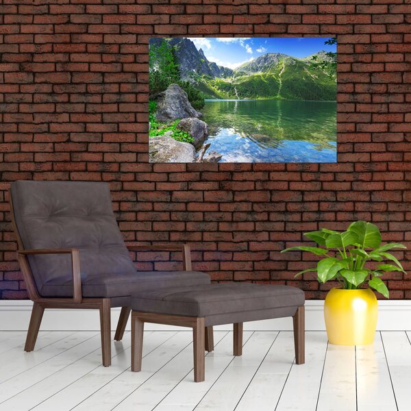 Slika jezera u Tatrama (90x60 cm)