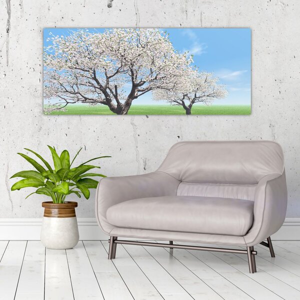 Slika drveća (120x50 cm)
