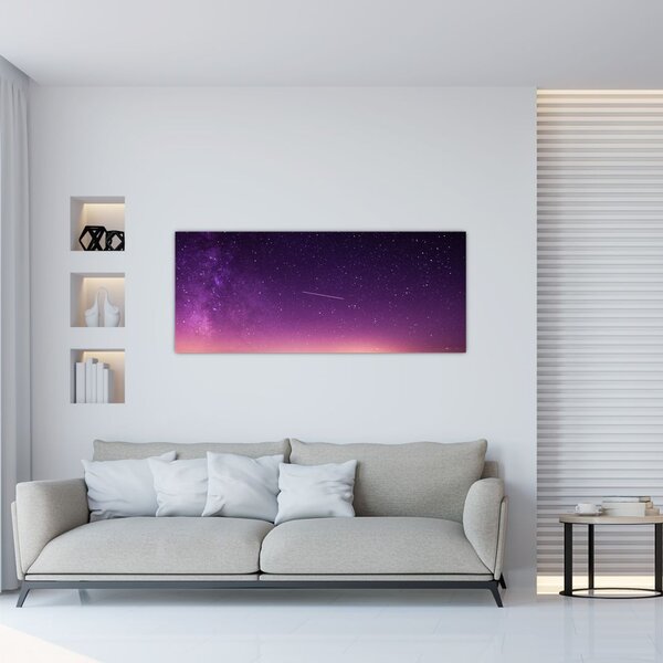 Slika neba sa zvijezdom padalicom (120x50 cm)