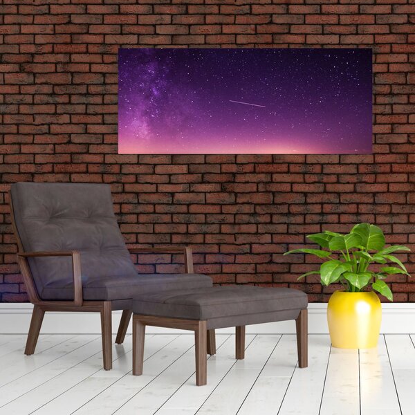 Slika neba sa zvijezdom padalicom (120x50 cm)