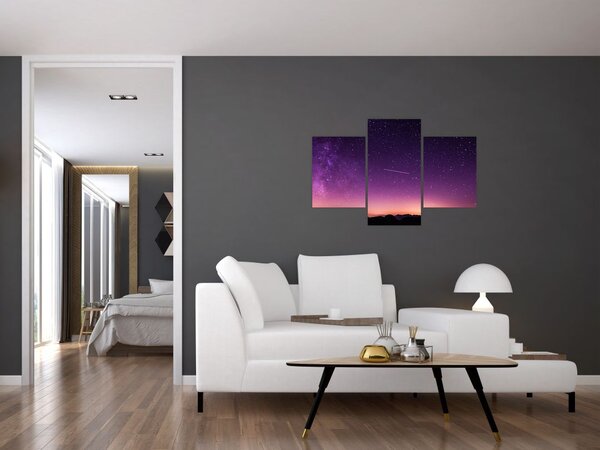 Slika neba sa zvijezdom padalicom (90x60 cm)