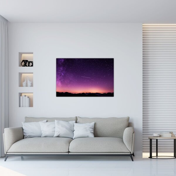 Slika neba sa zvijezdom padalicom (90x60 cm)