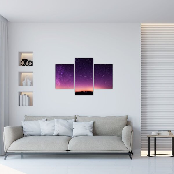 Slika neba sa zvijezdom padalicom (90x60 cm)
