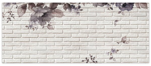 Slika zida s buketom (120x50 cm)
