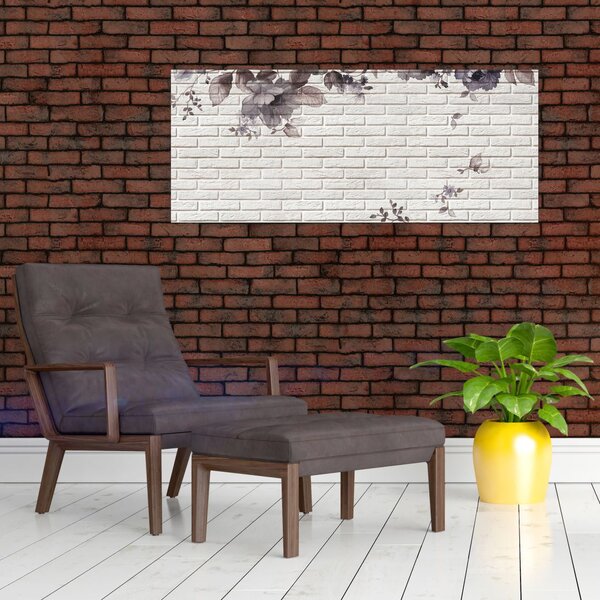 Slika zida s buketom (120x50 cm)